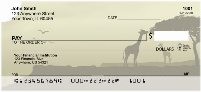 Moons Over Africa Personal Checks | QBD-22