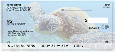 Sea Turtles Personal Checks | QBD-41