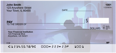 Burning The Midnight Oil Personal Checks | QBD-90