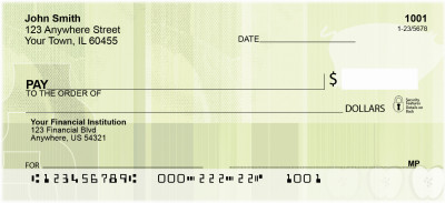 Healthy Local And Green Personal Checks | QBE-27