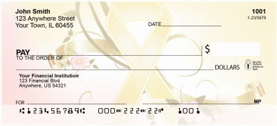 Yellow Ribbons Personal Checks | QBE-56