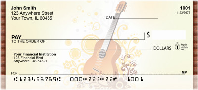 Classic To Rock Guitars Personal Checks | QBE-72