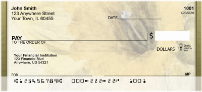Artistic Daffodils Personal Checks | QBG-38