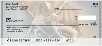 Dashing Dragons Personal Checks | QBH-51