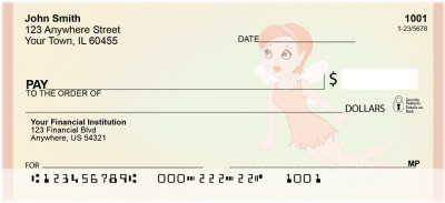 Misty Magical Fairies Personal Checks | QBH-58