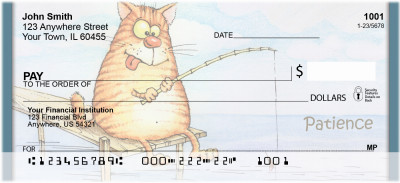 Patience, Appreciation And Moderation Personal Checks | QBI-91