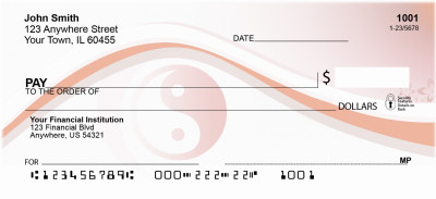 Yin And Yang Personal Checks | QBJ-29