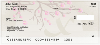 Cherry Blossom Serenity - X Monogram Checks | QBJ-82
