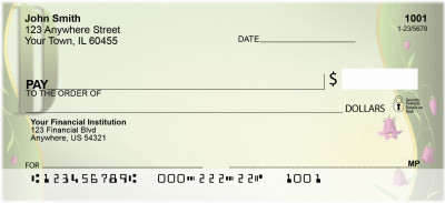Where Gardens Grow -D Personal Checks | QBJ-88