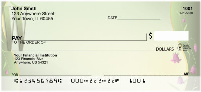 Where Gardens Grow -W Personal Checks | QBK-08