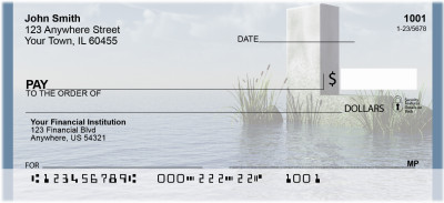 Letter L In The Sea Personal Checks | QBK-46