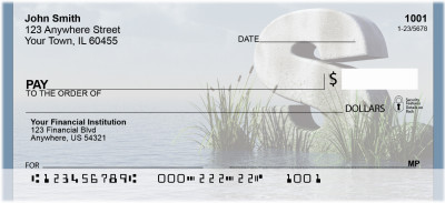 Letter S In The Sea Personal Checks | QBK-52