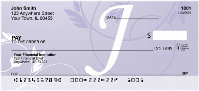 Purple Prosperity -J Personal Checks | QBK-90