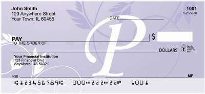 Purple Prosperity -P Personal Checks | QBK-96