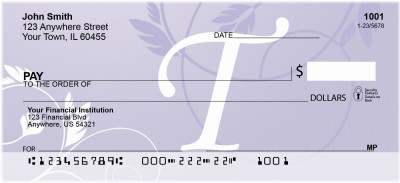 Purple Prosperity -T Personal Checks | QBL-01