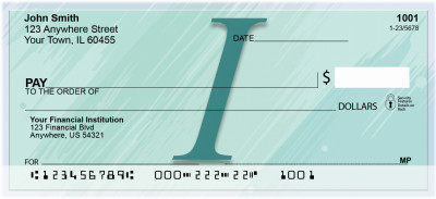 Restoration Monograms - I Personal Checks | QBL-42