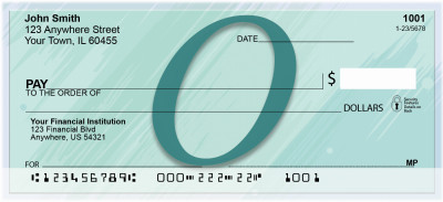 Restoration Monograms - O Personal Checks | QBL-48
