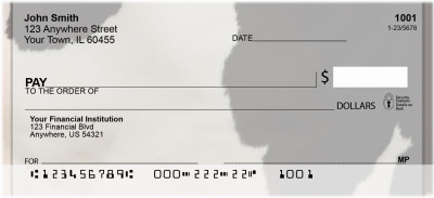 Holstein Cowhides Personal Checks | QBM-59