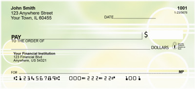 Dreamy Circles Personal Checks | QBM-81