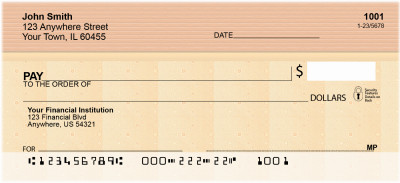 Funky Fabrics Personal Checks | QBN-13