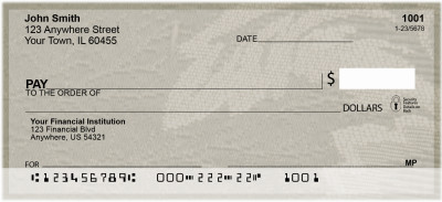 Vintage Fabrics Personal Checks | QBN-21
