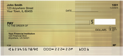 Golden Lines Personal Checks | QBN-56