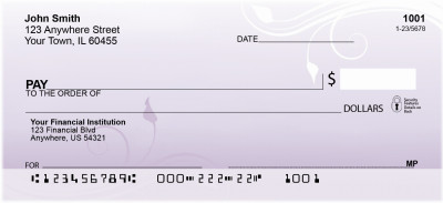Pastel Abstracts Personal Checks | QBN-62