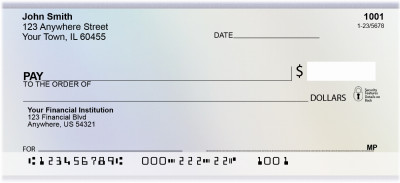 Contrasts Personal Checks | QBN-69