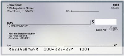Points Of Softness Personal Checks | QBN-77