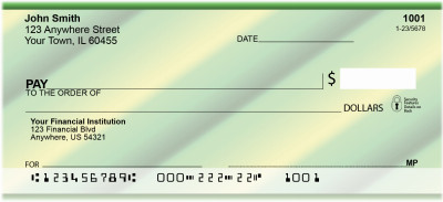 Stripes Citrus Inspired Personal Checks | QBO-19