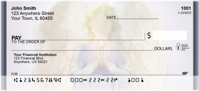 Faceless Angels Personal Checks | QBO-72