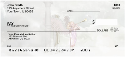 Heavenly Messengers Personal Checks | QBO-74