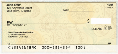 Funky Florals Personal Checks | QBQ-95