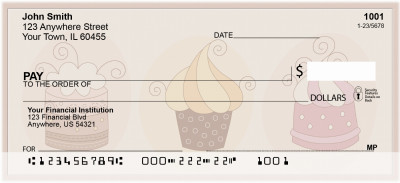 Grandmas Cupcakes Personal Checks | QBR-47