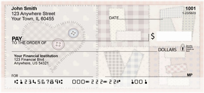 Love Quilt Personal Checks | QBR-69