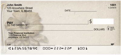 Vintage Scrapbook Personal Checks | QBS-38