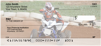 ATV Dirt Racing Personal Checks, Personal Checks | TRA-12