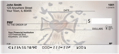 Goth Rulez Personal Checks | ZABS-42
