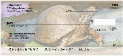 Box Turtles Personal Checks | ZANJ-83