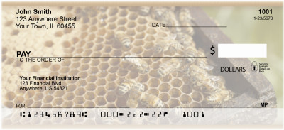 Honey Bees Personal Checks | ZANK-17
