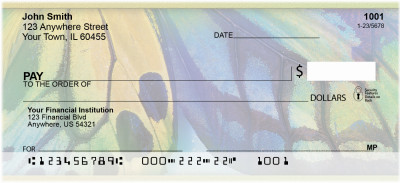 Butterfly Wings Personal Checks | ZANK-23