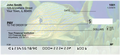 Tropical Fish Personal Checks | ZANK-36