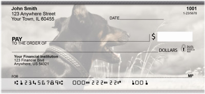 Rottweiler Personal Checks | ZANK-57
