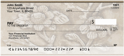 Asian Carvings Personal Checks | ZASI-03