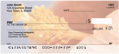 Bouquet of Hibiscus Personal Checks | ZFLO-07
