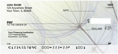 Dandelion Personal Checks | ZFLO-15