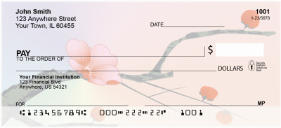 Japanese Cherry Tree Personal Checks | ZFLO-22