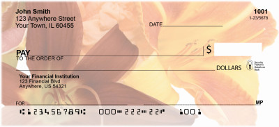 Day Lilies Personal Checks | ZFLO-24