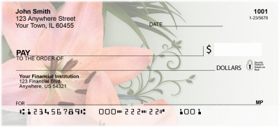 Day Lilies Delight Personal Checks | ZFLO-25