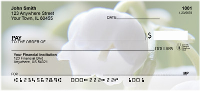 Lilly Of The Valley Personal Checks | ZFLO-27